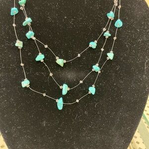 Turquoise Beaded Necklace